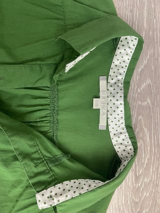 Blusa verde - Talla S Bershka
