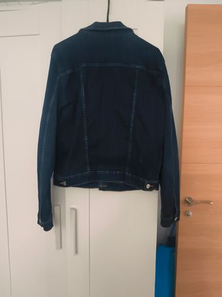 Cazadora vaquera Mango azul