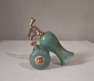 Raro portapenne vintage a forma di cannone 