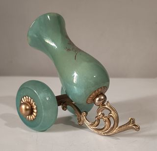 Raro portapenne vintage a forma di cannone 