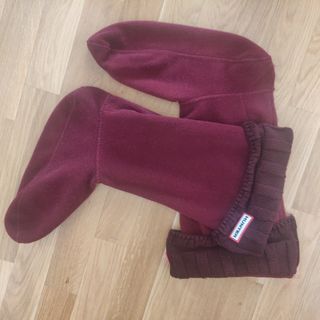 Calcetines Hunter - Forro Botas burdeos
