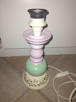 2 Basi + Paralume: Lampade shabby chic