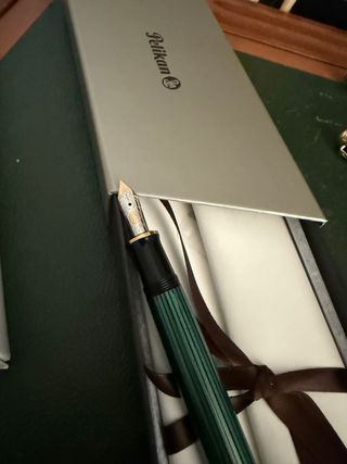 Pluma estilográfica Pelikan M600 Verde