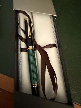 Pluma estilográfica Pelikan M600 Verde