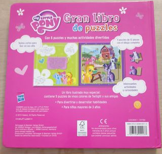 Gran libro de puzzles My Little Pony