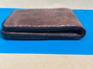 Cartera billetera cuero artesana