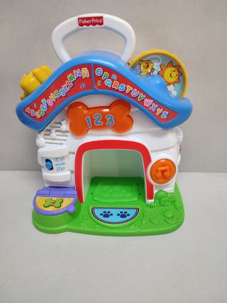 Caseta del Perro Sonido Luz Fisher Prince  