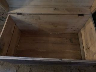 Baúl antiguo de madera - restaurar
