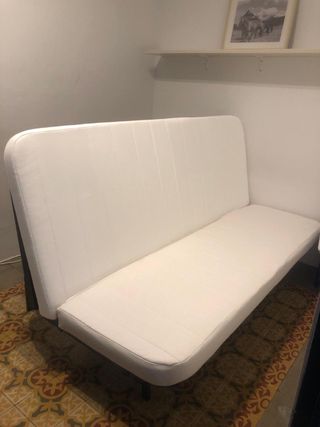 Sofá cama Ikea 3 plazas - Funda Gris