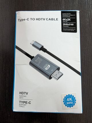 Cable usb c a hdmi.