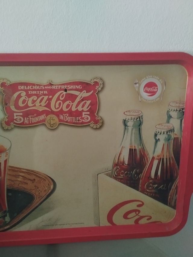 Bandeja Cocacola vintage