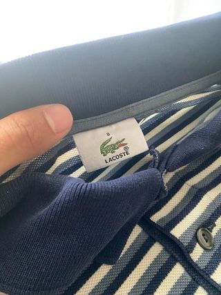 Polo Lacoste Rayado