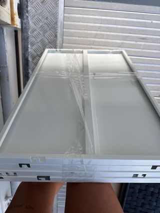 baldas Ikea blancas metal