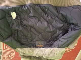 Giubbino Woolrich XS corto verde oliva