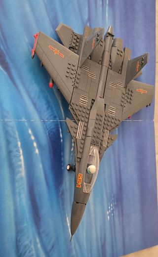 Avión compatible Lego J-15