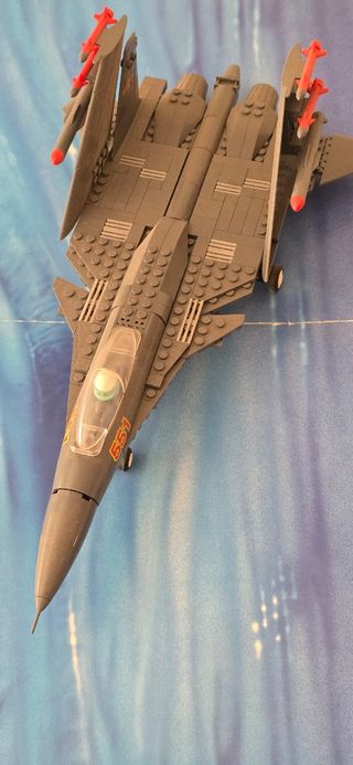 Avión compatible Lego J-15