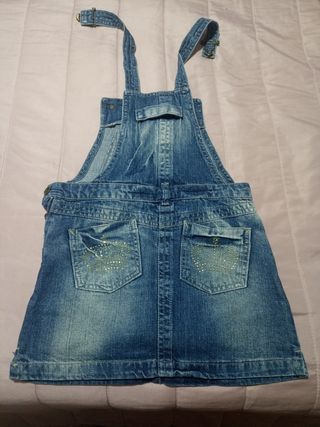 Vestido vaquero Zara niña 6-7