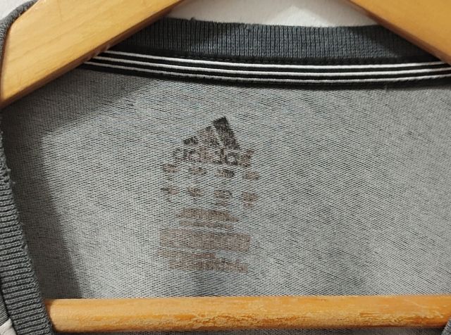 Camiseta gris Adidas hombre Talla L
