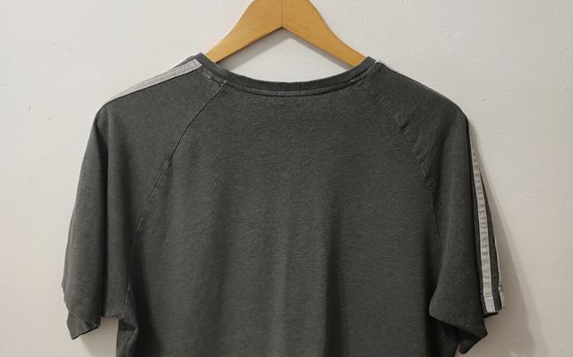 Camiseta gris Adidas hombre Talla L