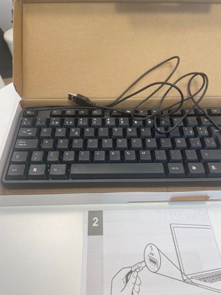 Teclado USB negro - Nuevo