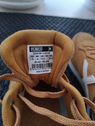 Zapatillas Munich.Hombre
Talla 45