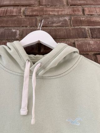 Sudadera Hollister verde unisex