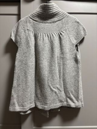  Cardigan Pinko grigio in lana