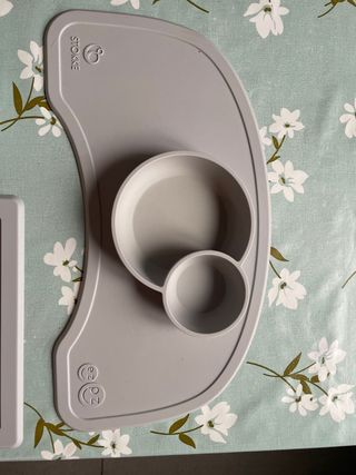 3 Platos silicona bebé Stokke & EZPZ