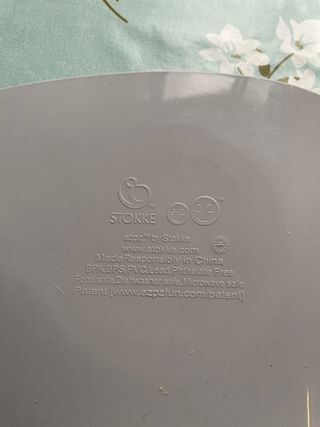 3 Platos silicona bebé Stokke & EZPZ