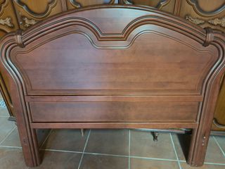 Cabecero cama madera maciza