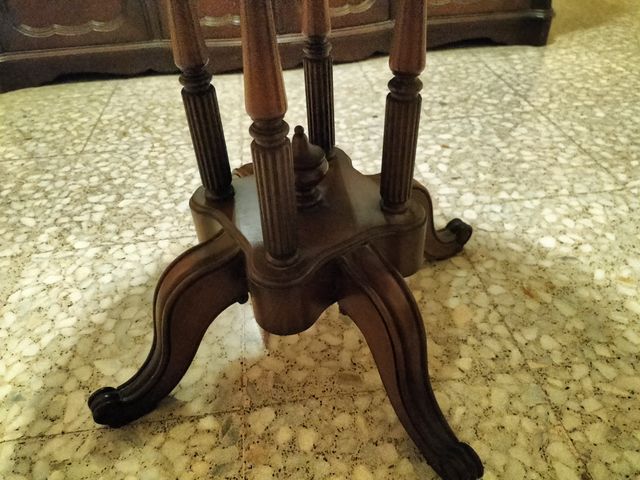 Mesa redonda madera | Auxiliar