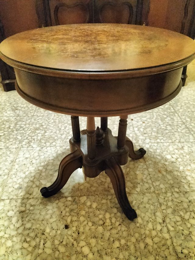 Mesa redonda madera | Auxiliar