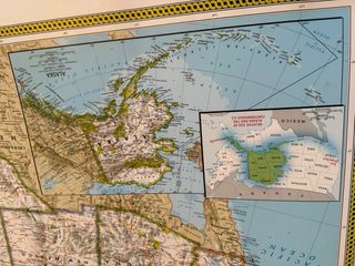 Mapa EEUU National Geographic