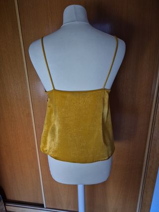 Top Bershka gris - Talla única