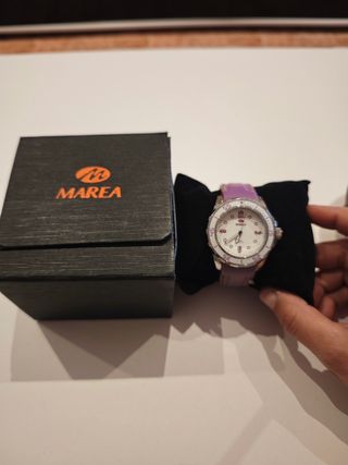 Reloj Marea mujer, correa morada