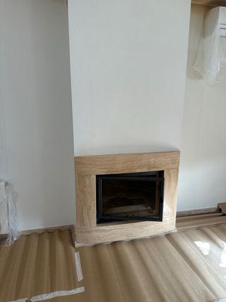 Chimenea leña hierro fundido