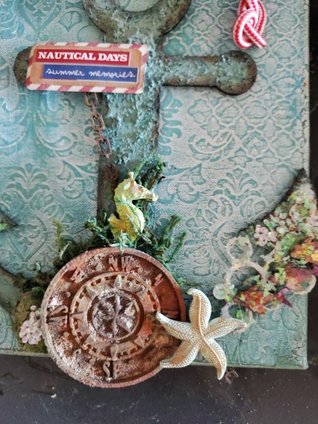 Cuadro náutico artesanal