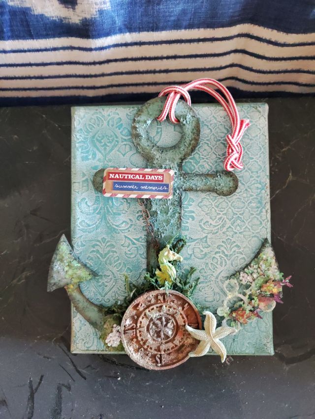 Cuadro náutico artesanal