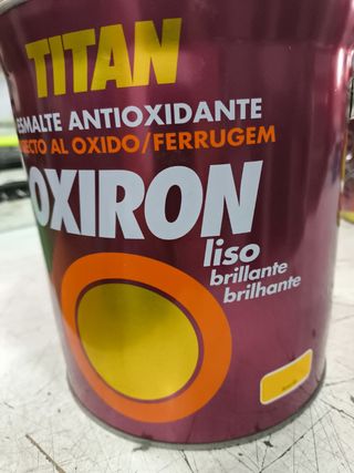 Titan Oxiron Amarillo Antióxido 4L