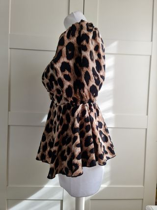 Blusa leopardo - top estampado