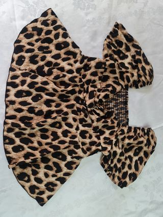 Blusa leopardo - top estampado