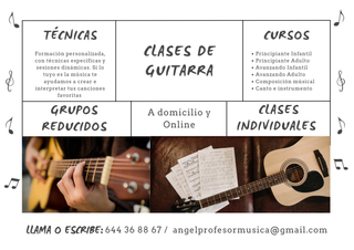 Clases de guitarra