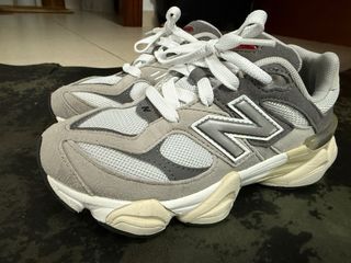New Balance 9060 Gris-Blanco, talla 34,5 ( 20,5cm)