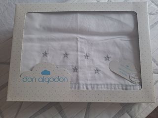 Sábanas cuna bebé estrellas - Don Algodón