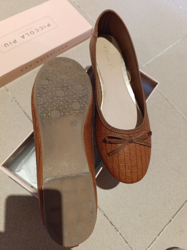 Manoletinas marrones #41