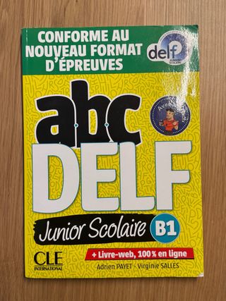 ABC Delf Junior niv.B1 + livret+CD nelle édition