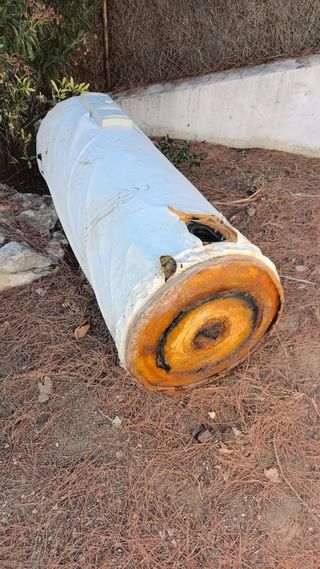 Calentador agua - para récupération de acero.