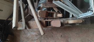 2 Pialle antiche in legno