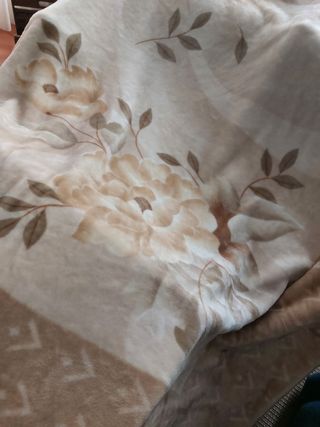 Manta cama matrimonio