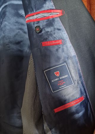 Chaqueta Alvaro Moreno azul caballero